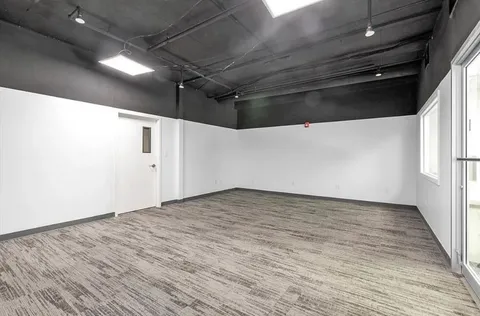 a view of empty room
