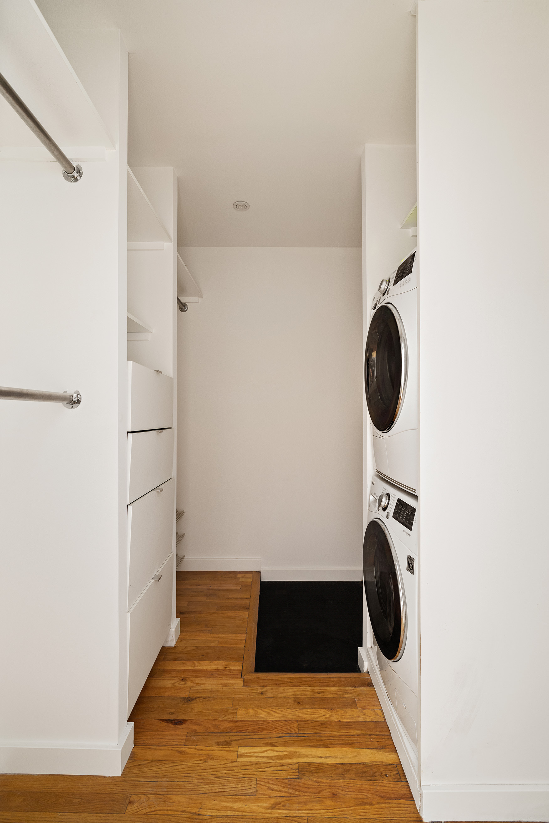 410 West 25th Street, Unit 2B Manhattan, NY 10001 - Photo 8 of 9 a view of entryway and hall with wooden floor