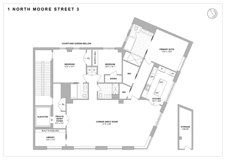 $7,500,000 | 1 North Moore Street, Unit 3 | TriBeCa