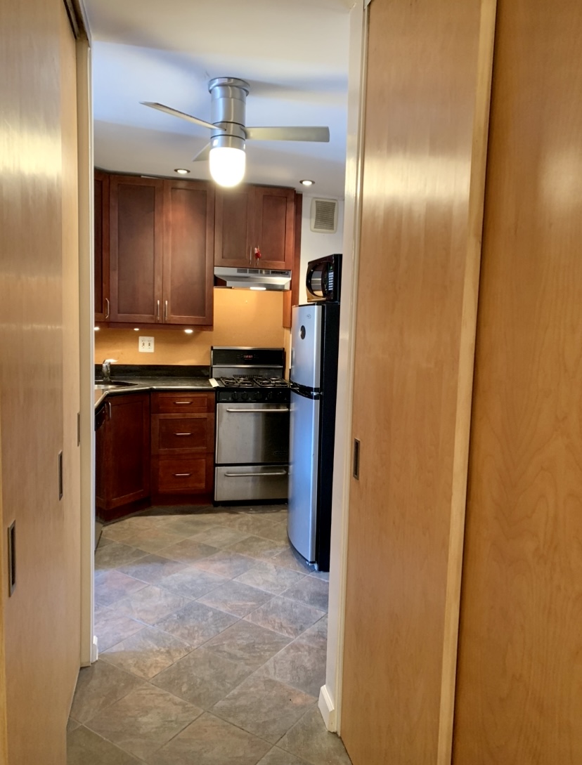 165 Christopher Street, Unit 6J Manhattan, NY 10014 - Photo 5 of 16 a view of a kitchen with a sink