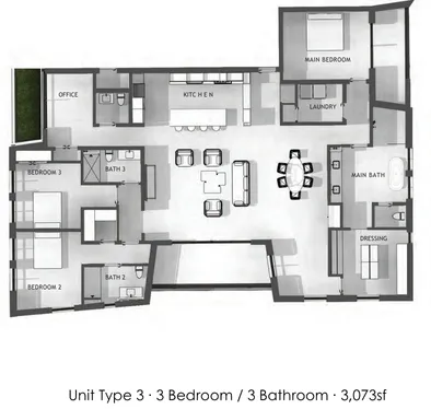 a black and white photo of a living room