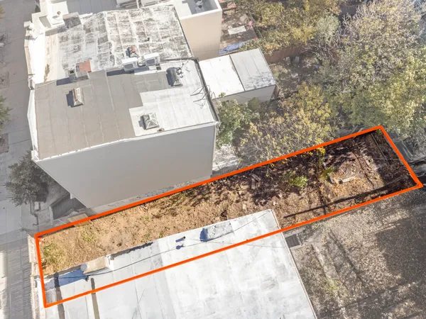 aerial view of a bathroom