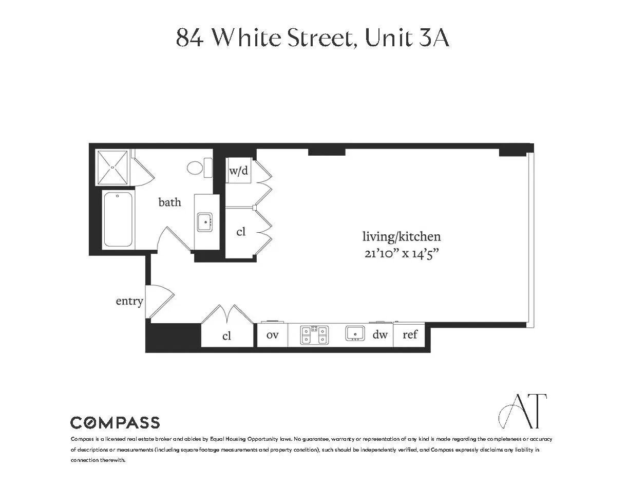 84 White Street, Unit 3A Manhattan, NY 10013 - Photo 6 of 6 a picture of a park