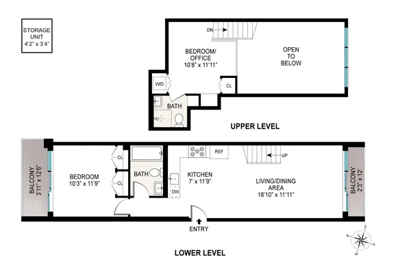 $1,200,000 | 203 Quincy Street, Unit 2C | Bedford-Stuyvesant