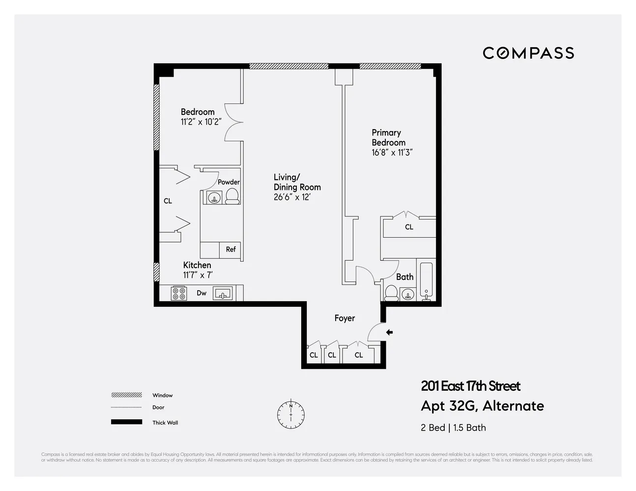 $1,300,000 | 201 East 17th Street, Unit 32G | Gramercy