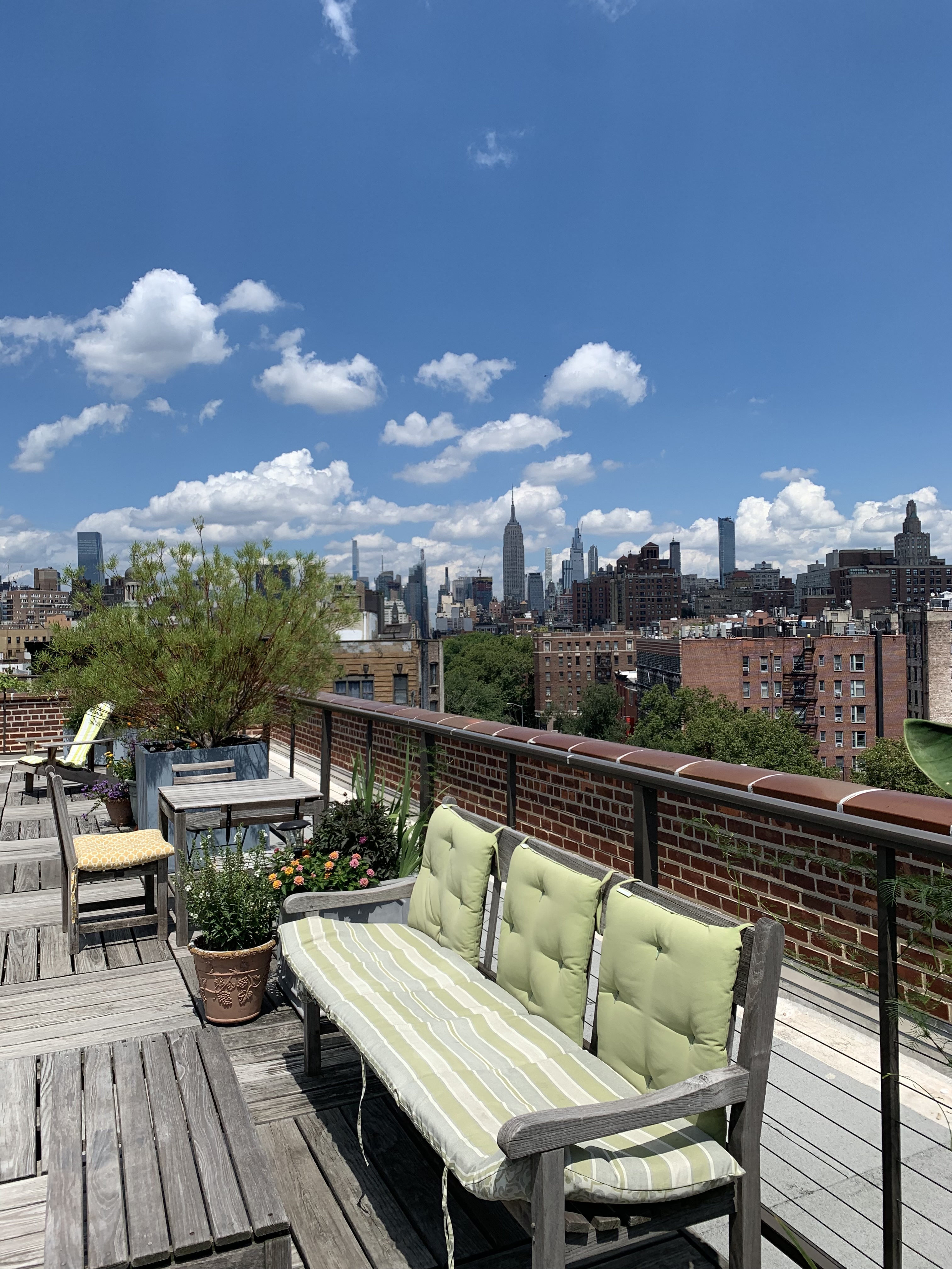 185 West Houston Street, Unit 4H Manhattan, NY 10014 - Photo 8 of 11 a view of a terrace with furniture