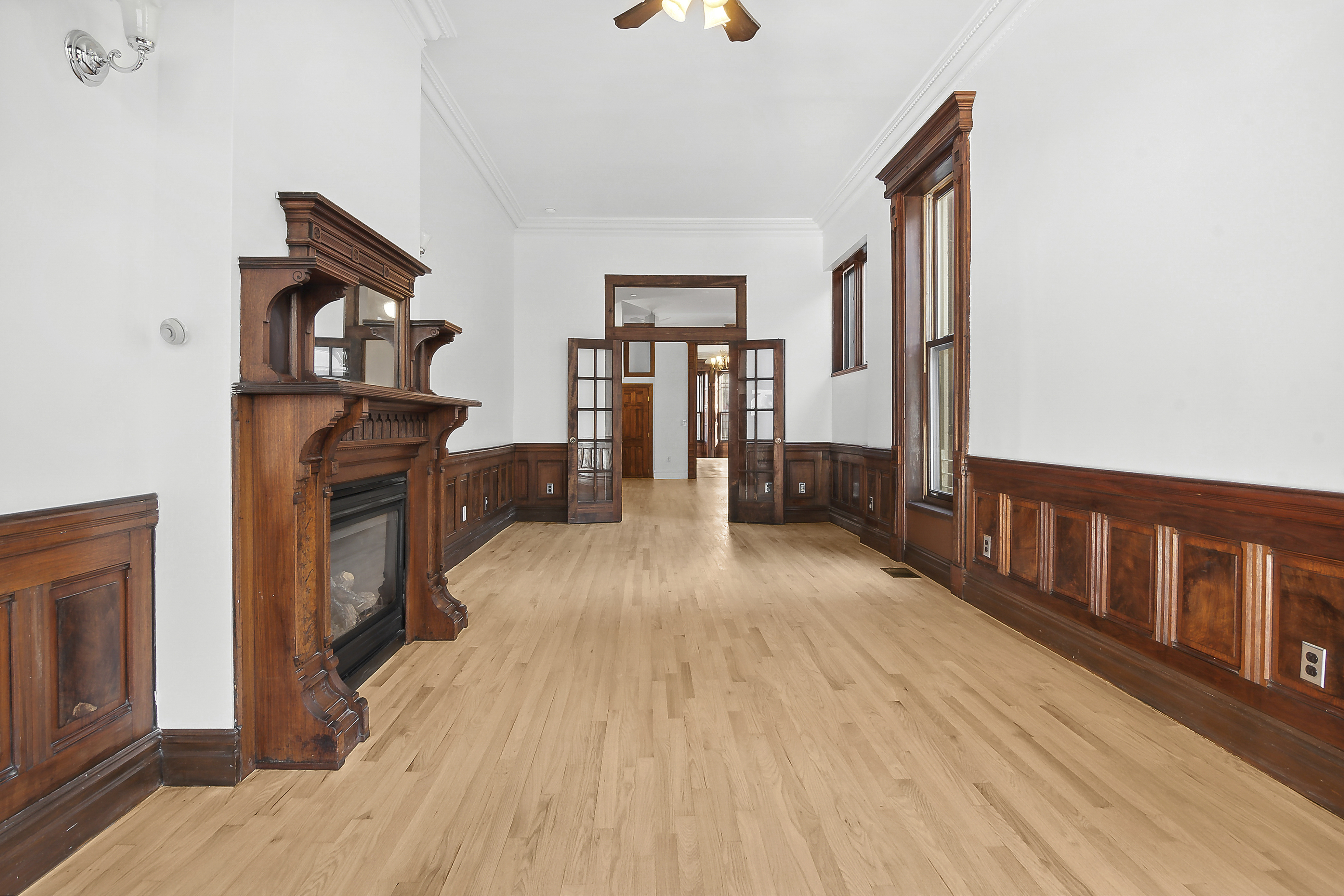 562 Washington Avenue, Unit 1 Brooklyn, NY 11238 - Photo 2 of 12 a view of livingroom with furniture and wooden floor