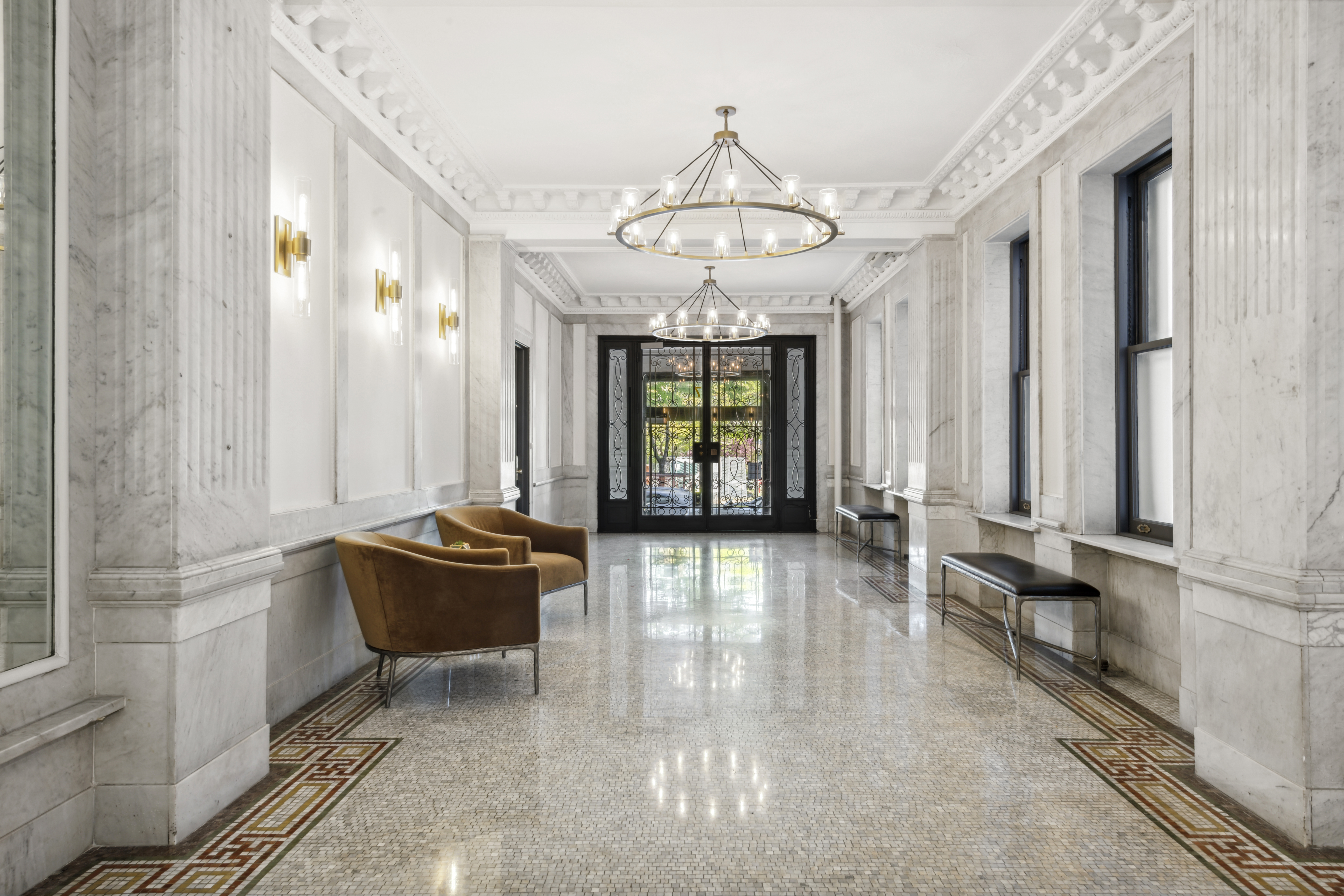 67 Riverside Drive, Unit 1A Manhattan, NY 10024 - Photo 14 of 18 a view of a livingroom with furniture and window