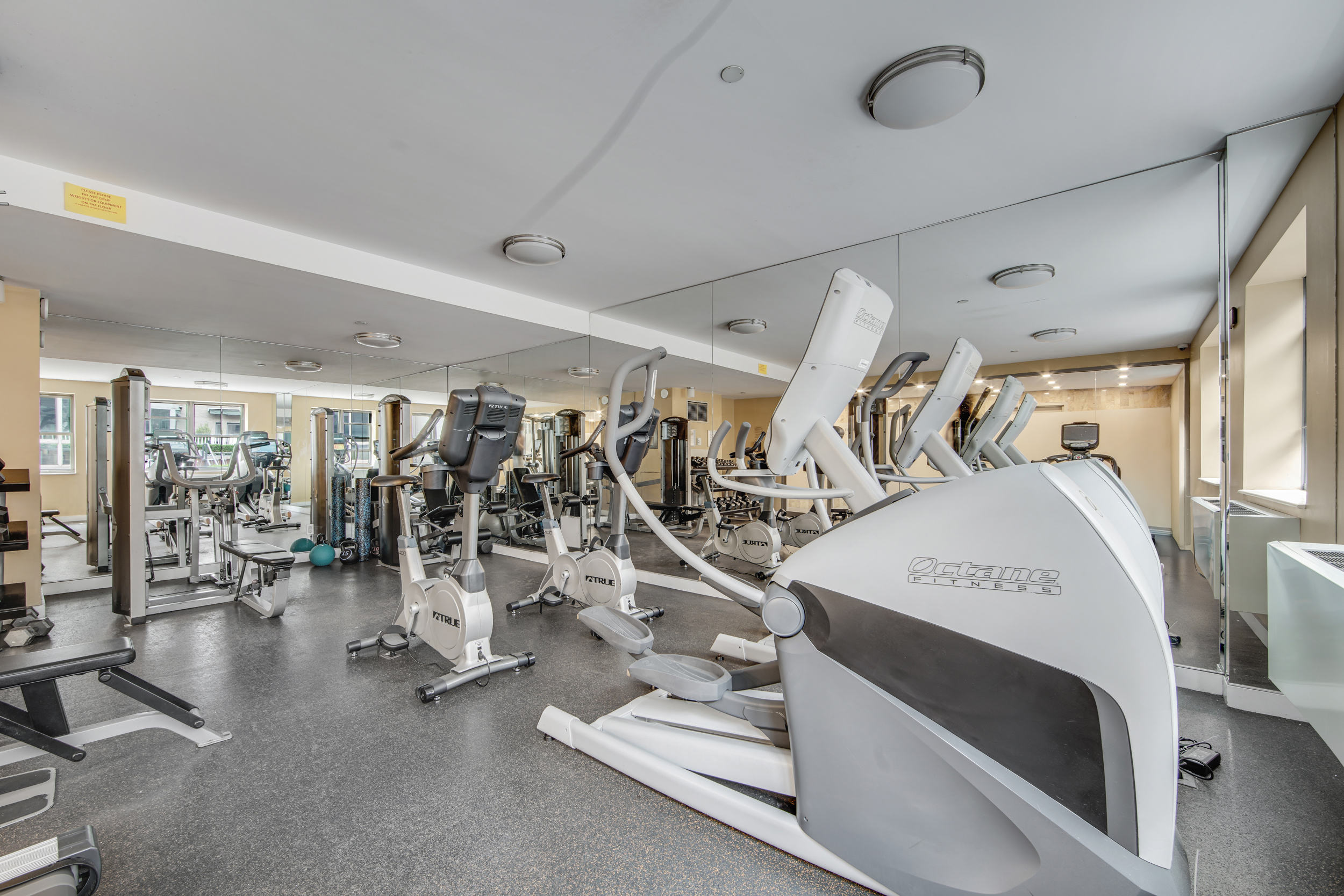 516 West 47th Street, Unit N7A Manhattan, NY 10036 - Photo 12 of 19 a view of a room with gym equipment