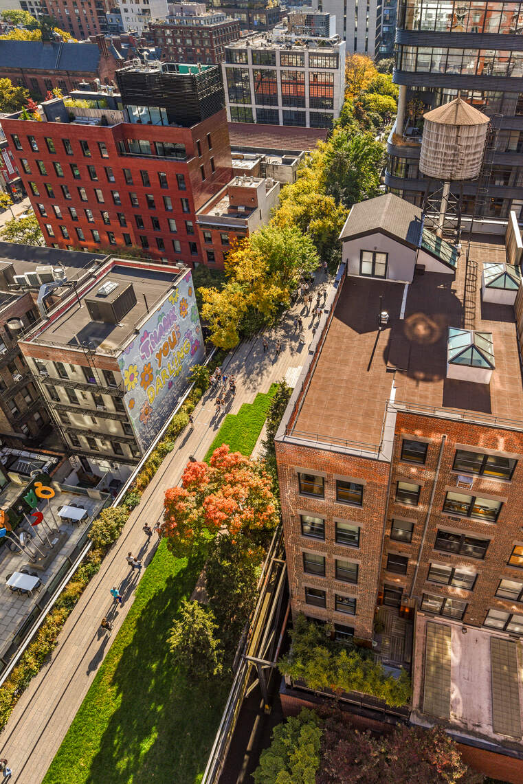 520 West 23rd Street, Unit PH16F Manhattan, NY 10011 - Photo 11 of 17 an aerial view of a city