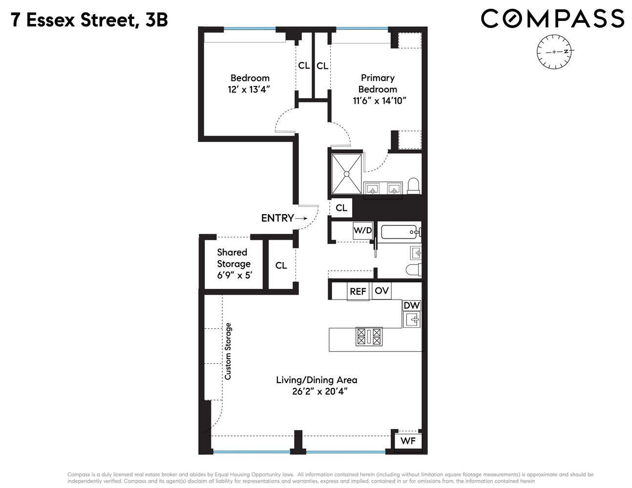 $2,110,000 | 7 Essex Street, Unit 3B | Chinatown