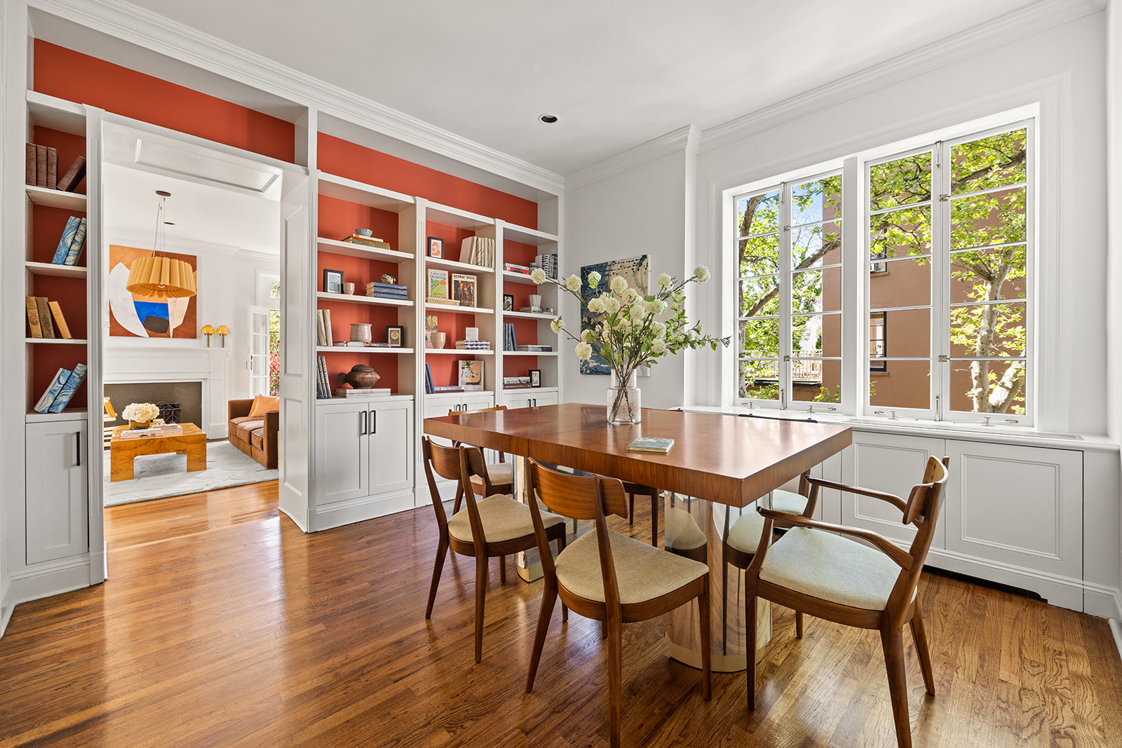 167 Clinton Street, Unit 3 Brooklyn, NY 11201 - Photo 10 of 31 a dining room with furniture and wooden floor