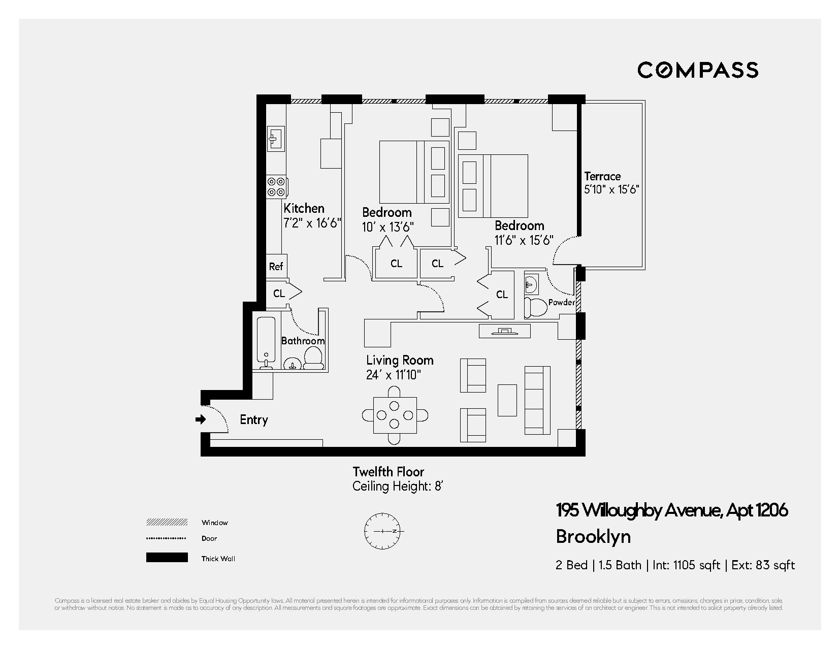 195 Willoughby Avenue, Unit 1206 Brooklyn, NY 11205 - Photo 10 of 10