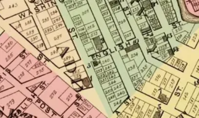 view of a book shelf