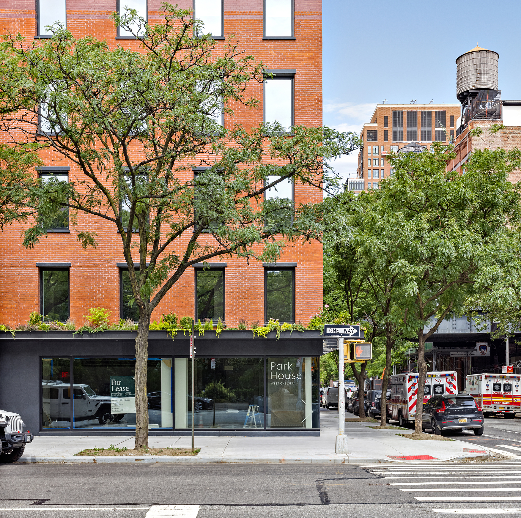 500 West 22nd Street, Unit 2A Manhattan, NY 10011 - Photo 16 of 19 a front view of a building with street view