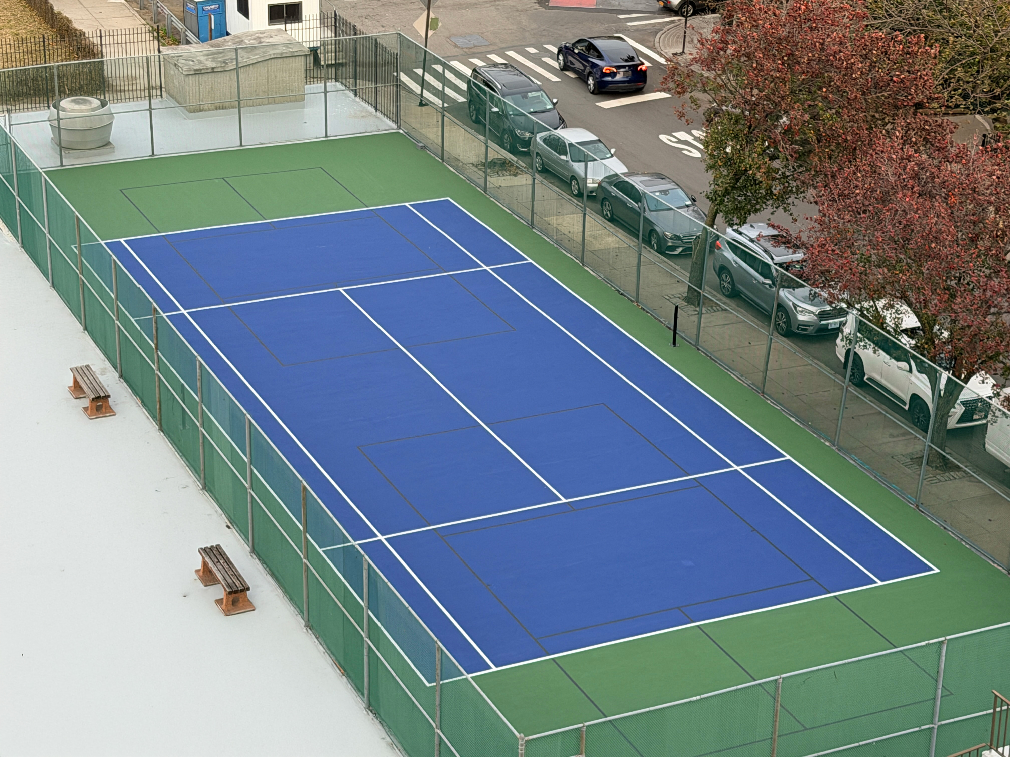 25-40 Shore Boulevard, Unit 3P Queens, NY 11102 - Photo 18 of 21 a view of a tennis court