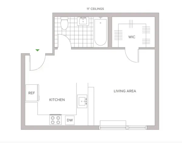 $2,850 | 42-37 27th Street, Unit 2C | Long Island City