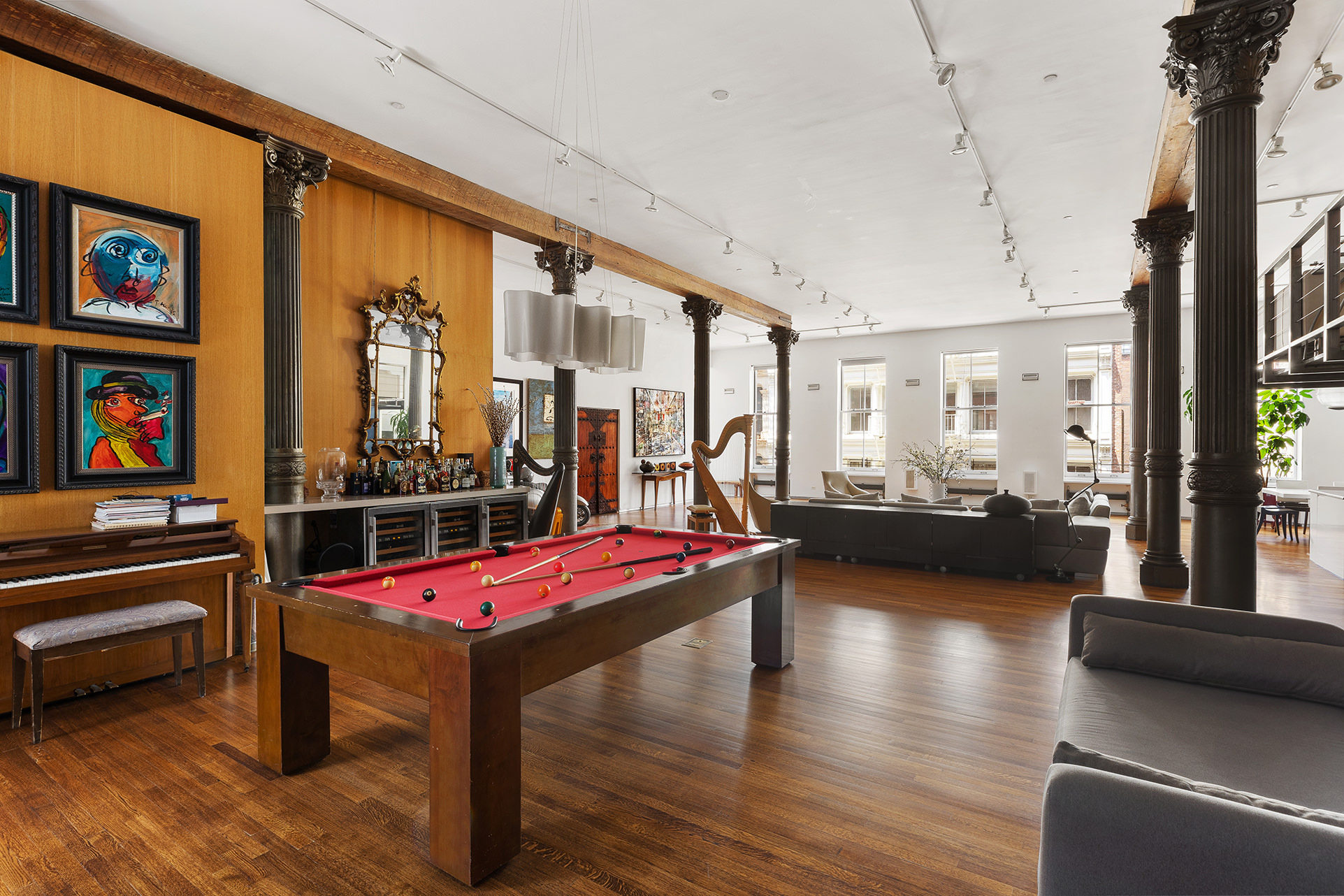 84 Mercer Street, Unit 3E Manhattan, NY 10012 - Photo 10 of 19 a bedroom with furniture and a window