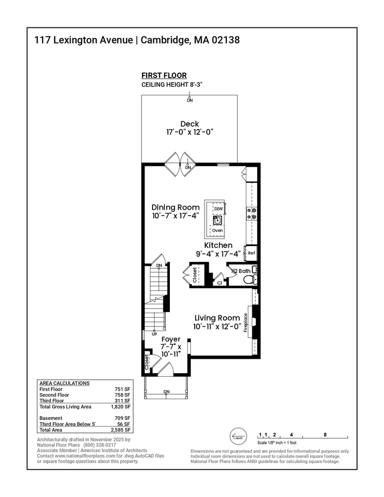 $1,795,000 | 117 Lexington Avenue, Cambridge, MA 02138