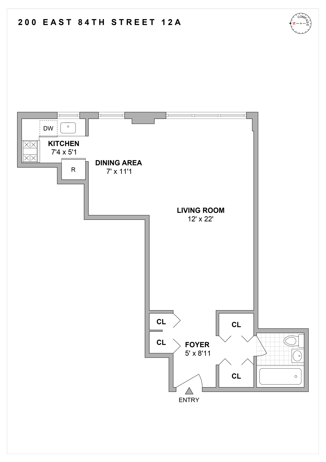 200 East 84th Street, Unit 12A Manhattan, NY 10028 - Photo 12 of 12