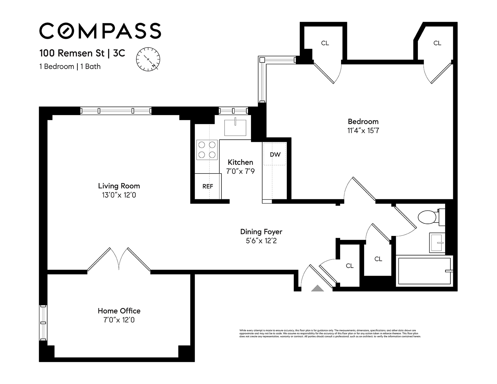 100 Remsen Street, Unit 3C Brooklyn, NY 11201 - Photo 10 of 10