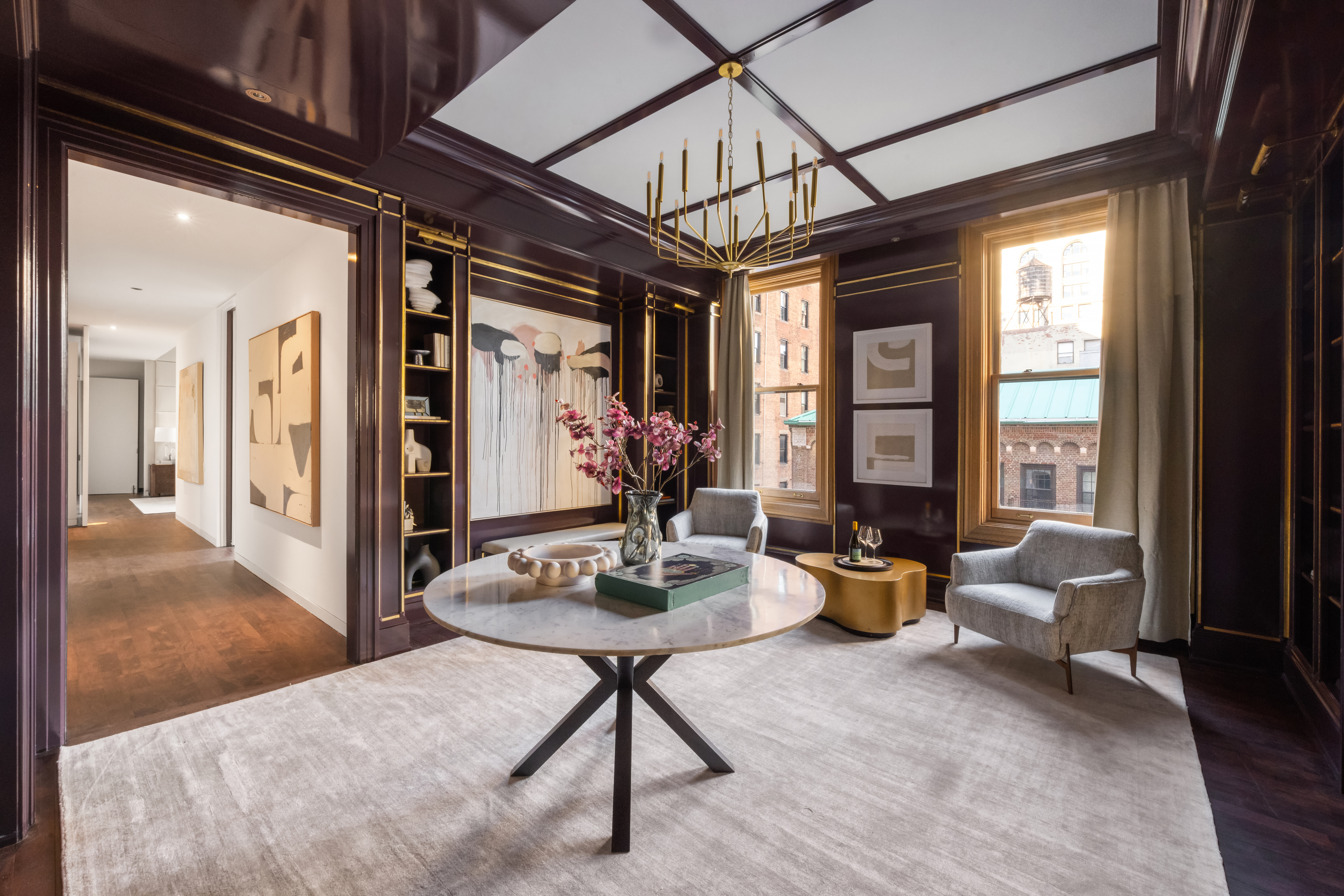 170 5th Avenue, Unit 5 Manhattan, NY 10010 - Photo 12 of 22 a view of a livingroom with furniture and windows