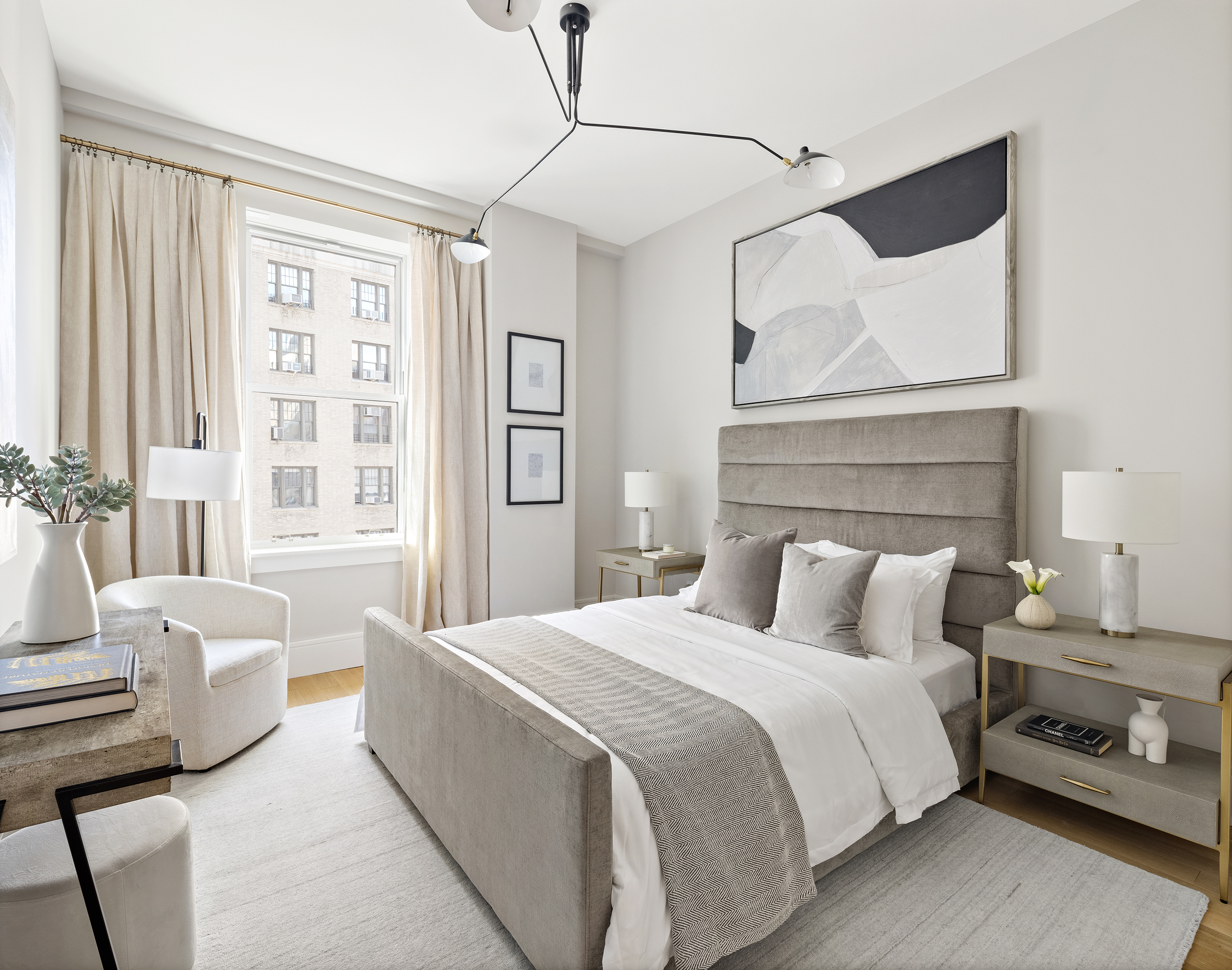 378 West End Avenue, Unit 7A Manhattan, NY 10024 - Photo 8 of 24 a bedroom with a bed and a window