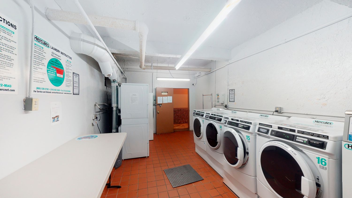 2727 Ocean Parkway, Unit C27 Brooklyn, NY 11235 - Photo 6 of 7 a view of hallway with washer and dryer