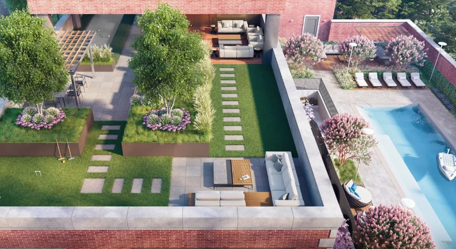 347 Henry Street, Unit 12A Brooklyn, NY 11201 - Photo 12 of 26 a view of an outdoor space