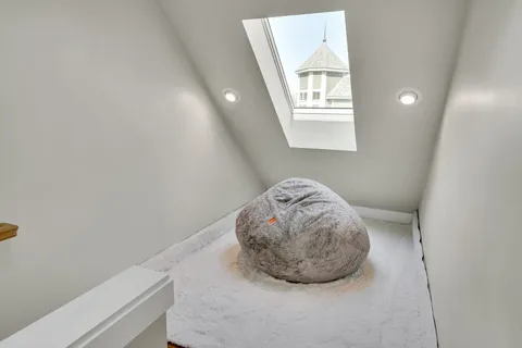 a view of a small space