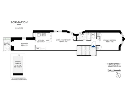 $1,199,000 | 164 Bond Street, Unit 2B | Boerum Hill
