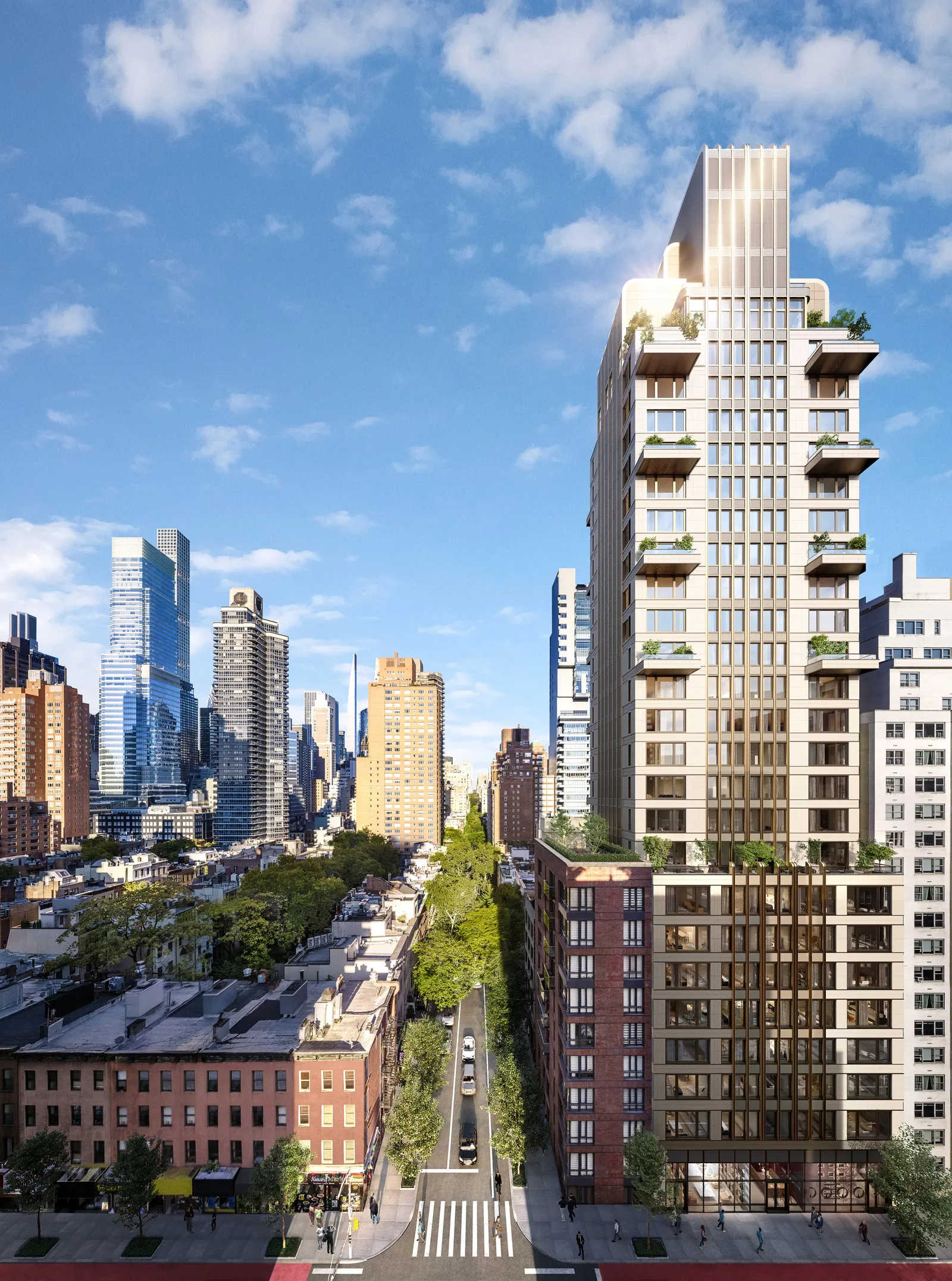 249 East 62nd Street, Unit 10B Manhattan, NY 10065 - Photo 20 of 21 a view of a city with tall buildings
