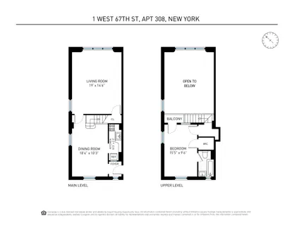 $1,100,000 | 1 West 67th Street, Unit 308 | Upper West Side
