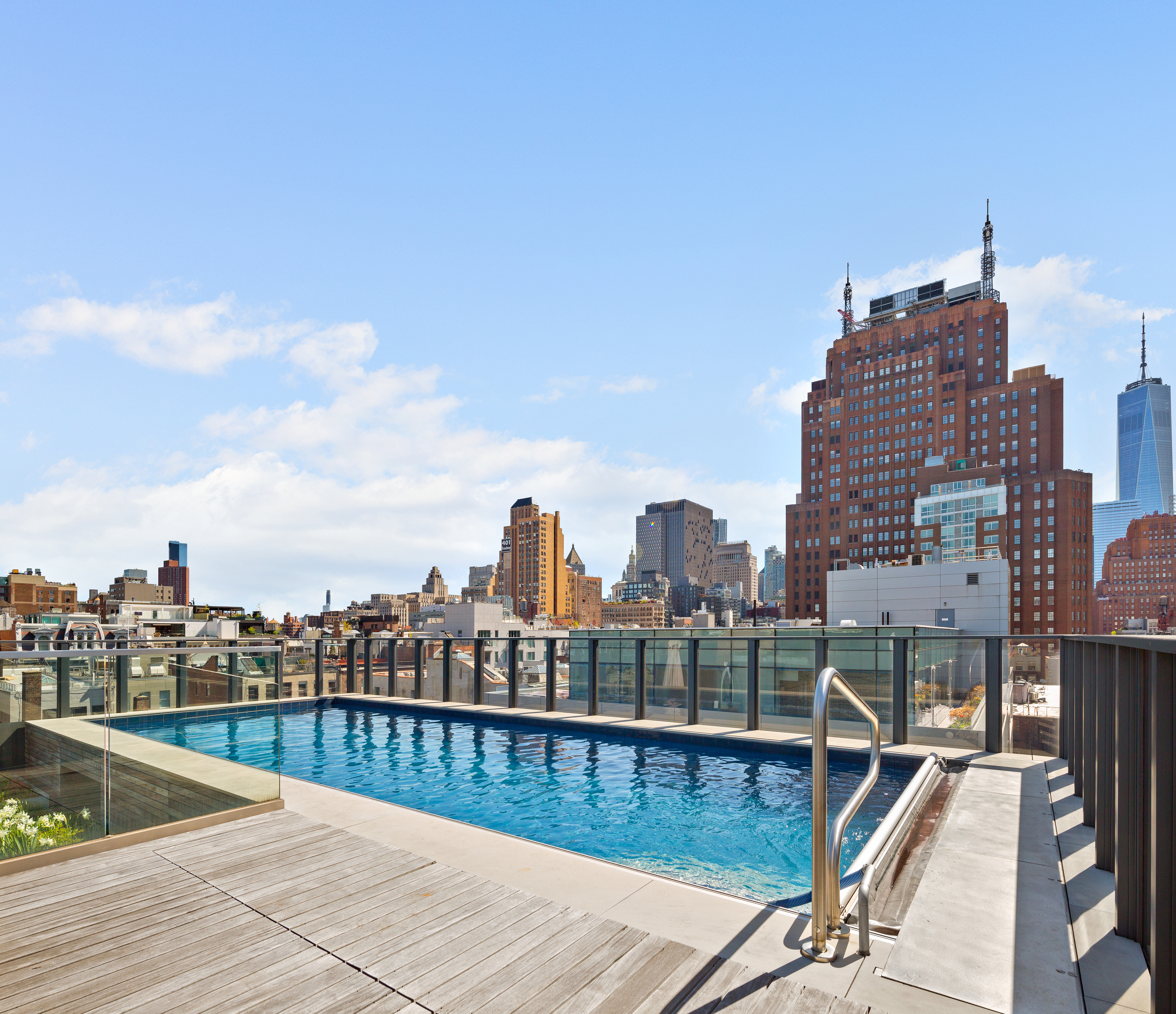 27 Wooster Street, Unit PH Manhattan, NY 10013 - Photo 11 of 34 a view of a balcony with city