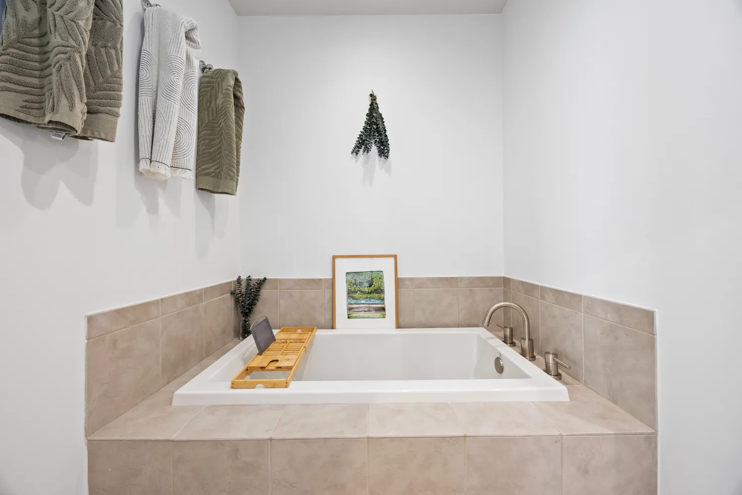 a view of a balcony with a bench