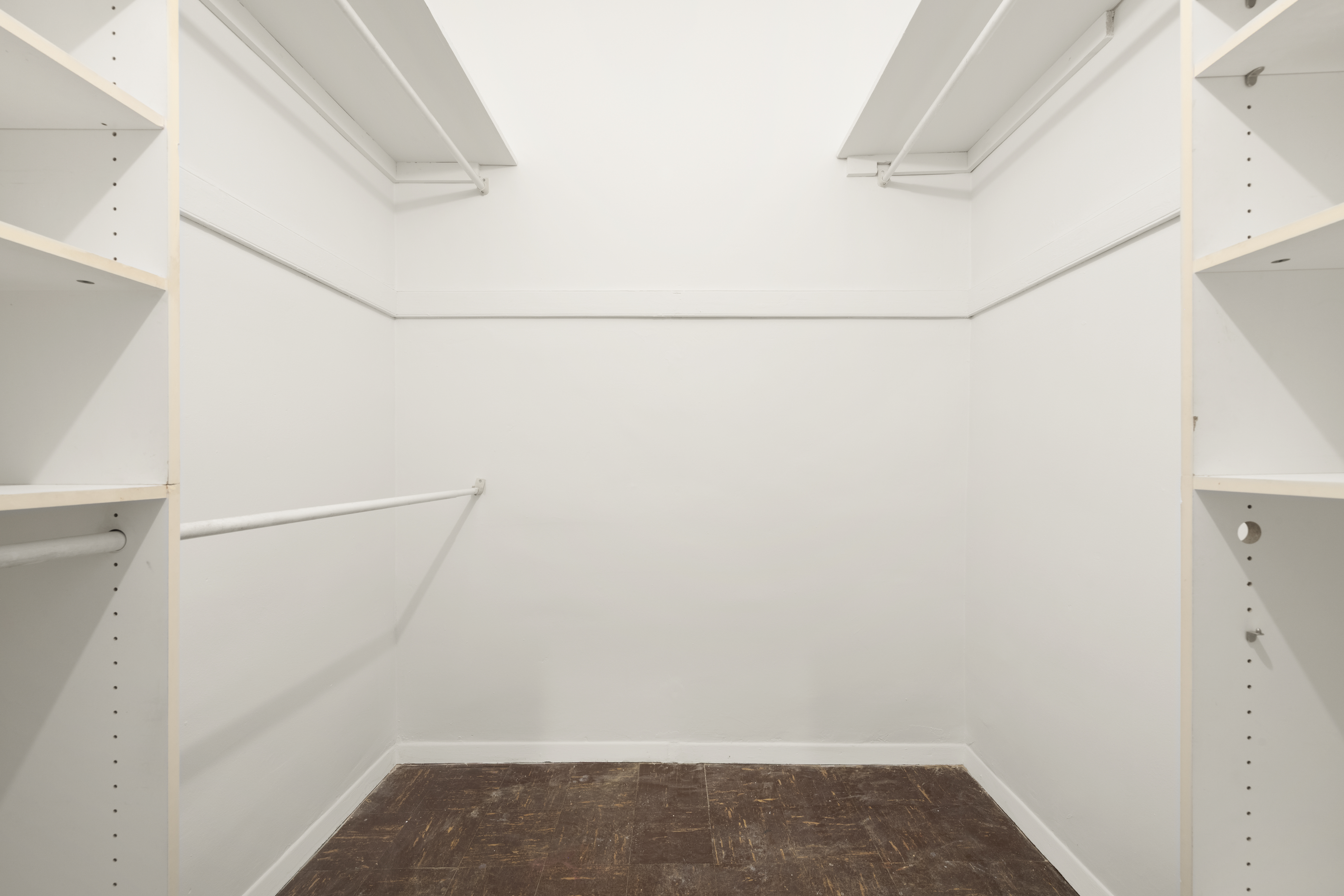 205 West End Avenue, Unit 1E Manhattan, NY 10023 - Photo 5 of 16 a view of small space with empty racks