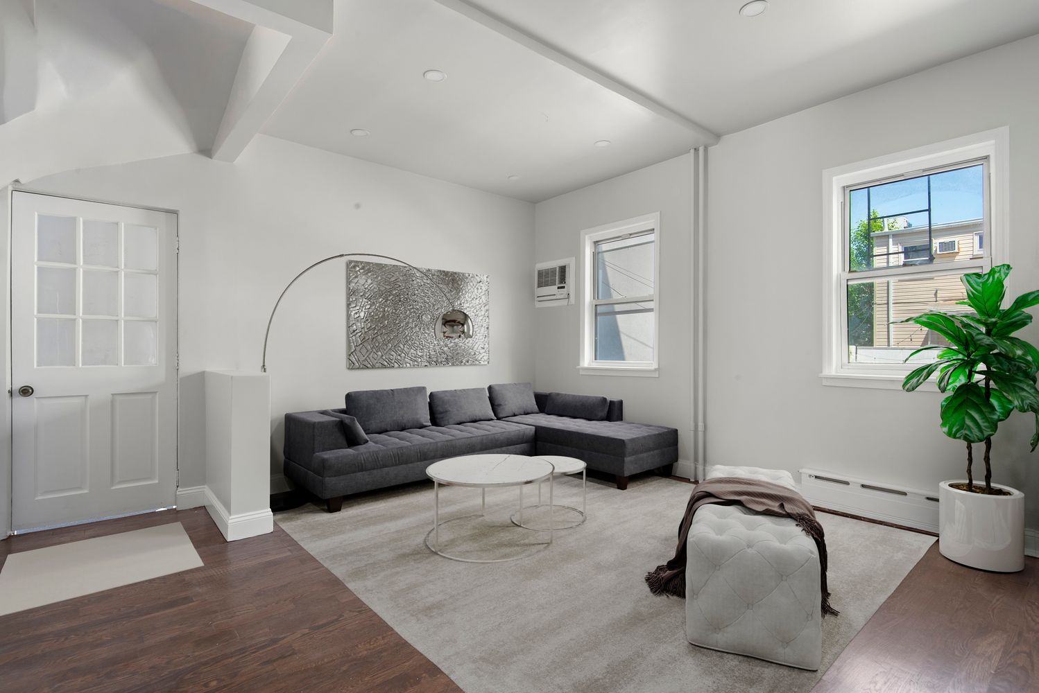 269 Ainslie Street Brooklyn, NY 11211 - Photo 3 of 22 a living room with furniture and potted plant