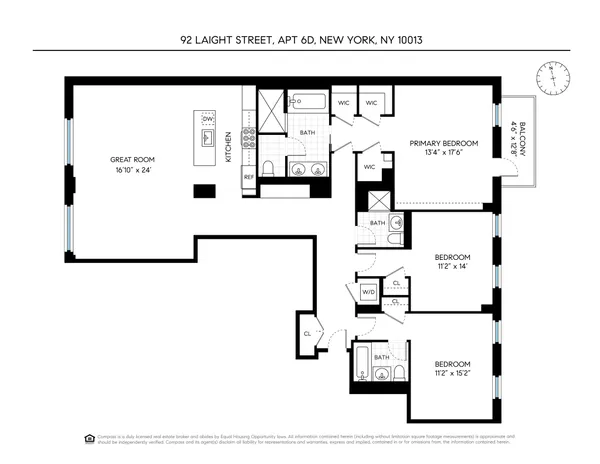 $5,250,000 | 92 Laight Street, Unit 6D | TriBeCa