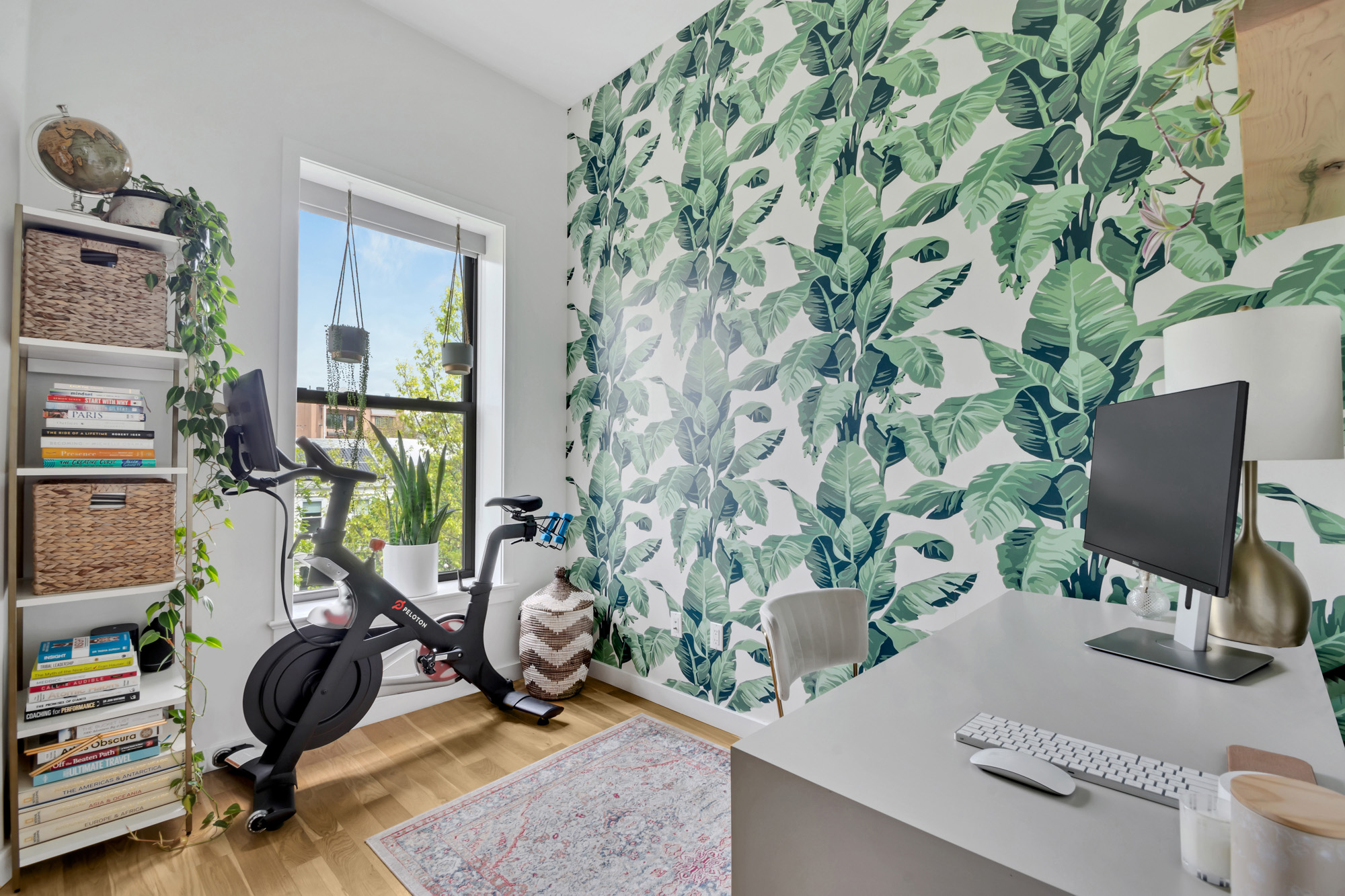 362 13th Street, Unit 3 Brooklyn, NY 11215 - Photo 5 of 12 a view of a workspace with furniture and a potted plant