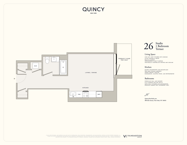 980 6th Avenue, Unit 226 Manhattan, NY 10018 - Photo 12 of 12 a picture of a floor plan