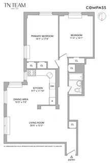 $1,075,000 | 201 Clinton Avenue, Unit 6F | Clinton Hill