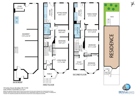 $1,695,000 | 10 Seeley Street | Windsor Terrace