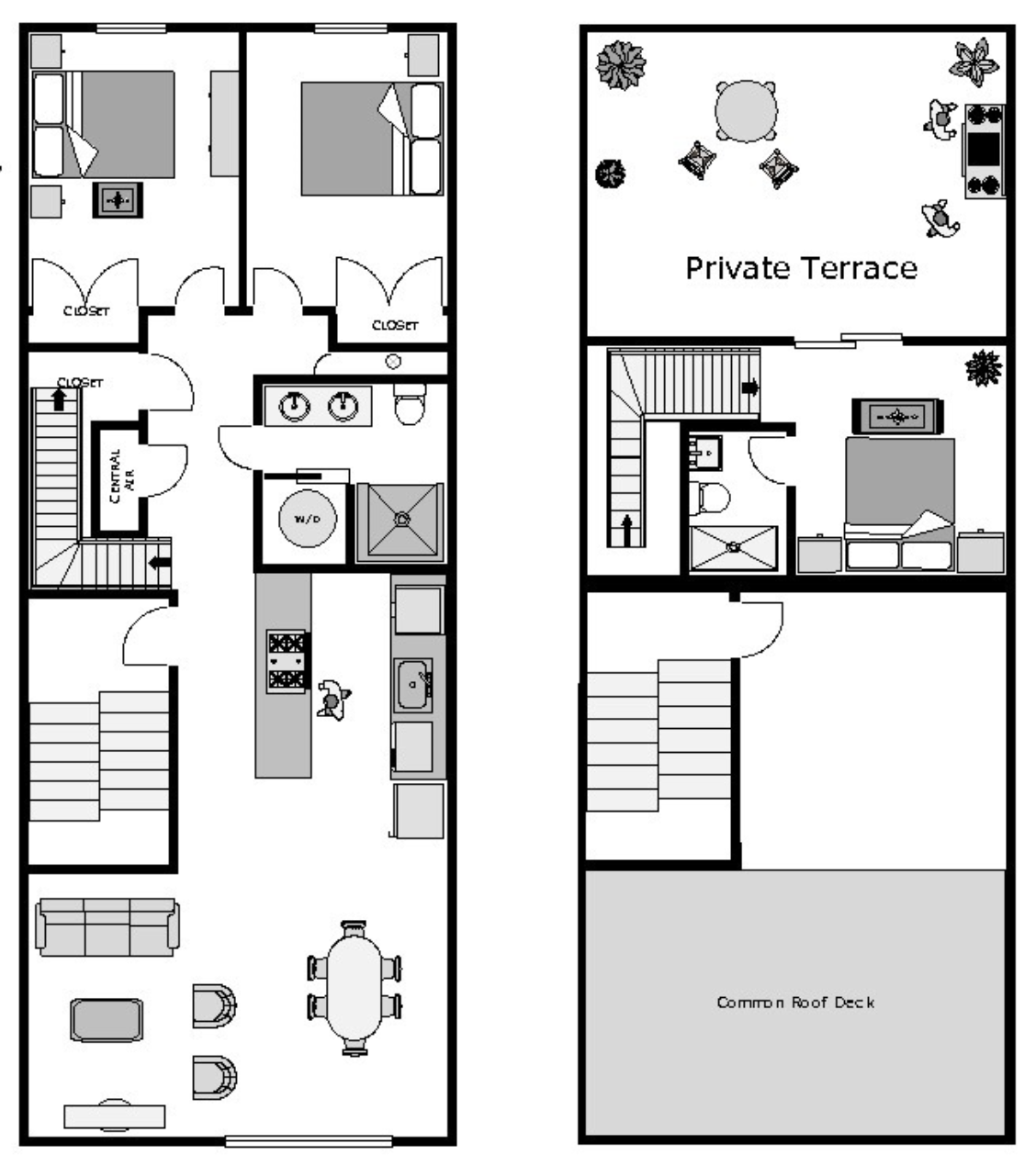26 Eldert Street, Unit 4 Brooklyn, NY 11207 - Photo 10 of 10 a picture of a bench in front of a door