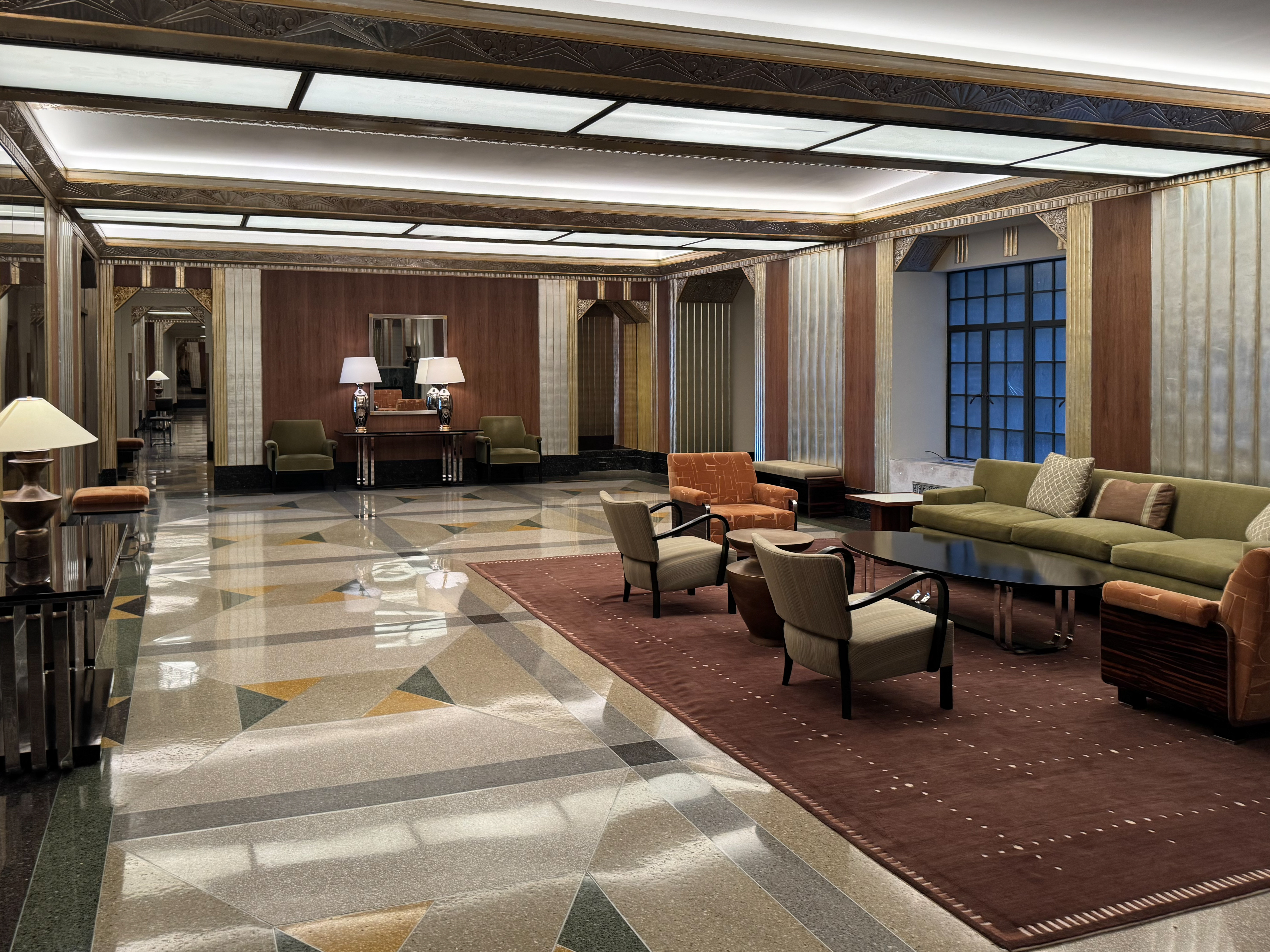 300 Central Park West, Unit 21G Manhattan, NY 10024 - Photo 19 of 21 a living room with furniture and a potted plant