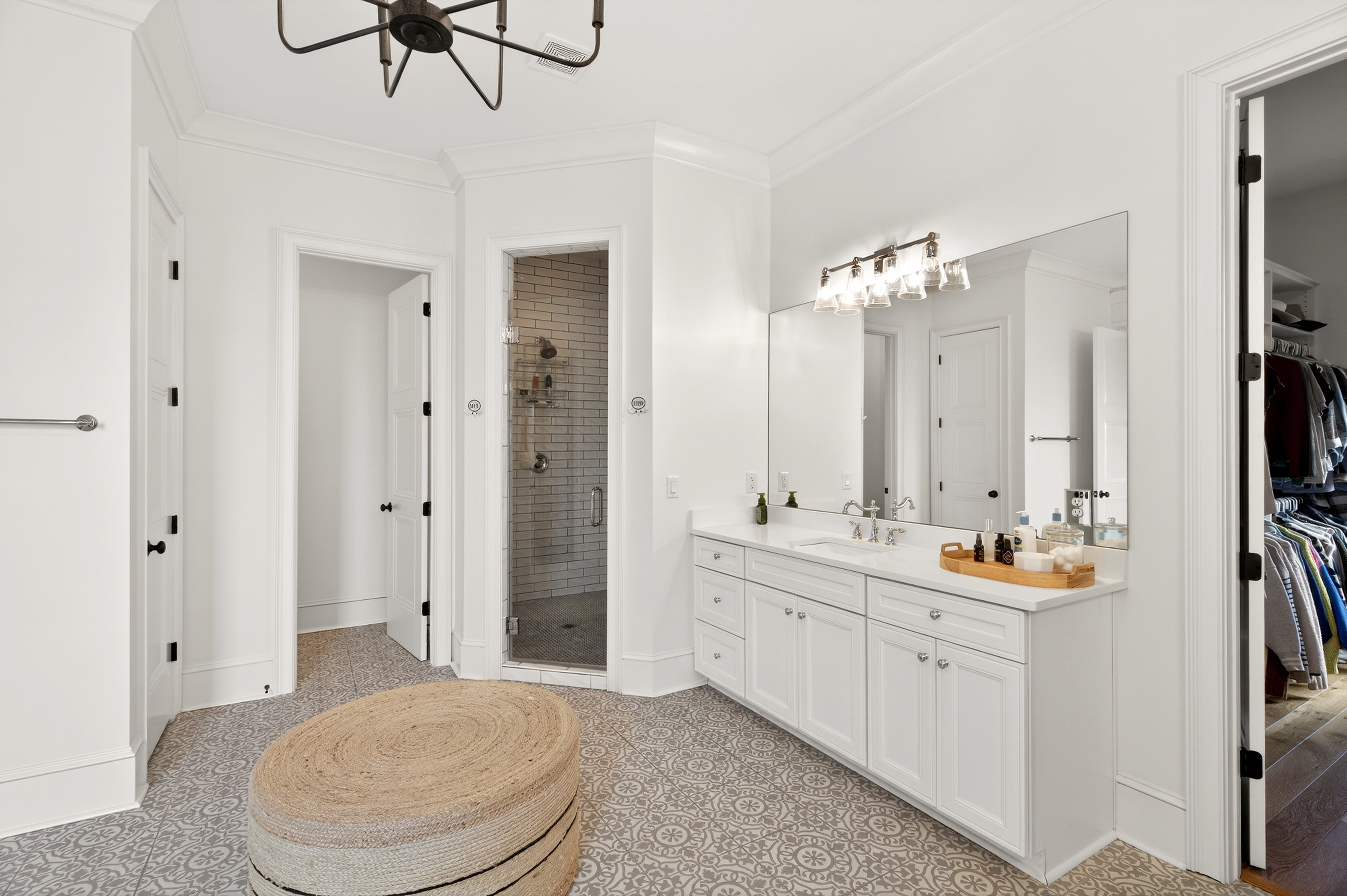 1703 Swansons Rdg Drive Franklin, TN 37064 - Photo 40 of 67 a bathroom with a double vanity sink mirror and toilet