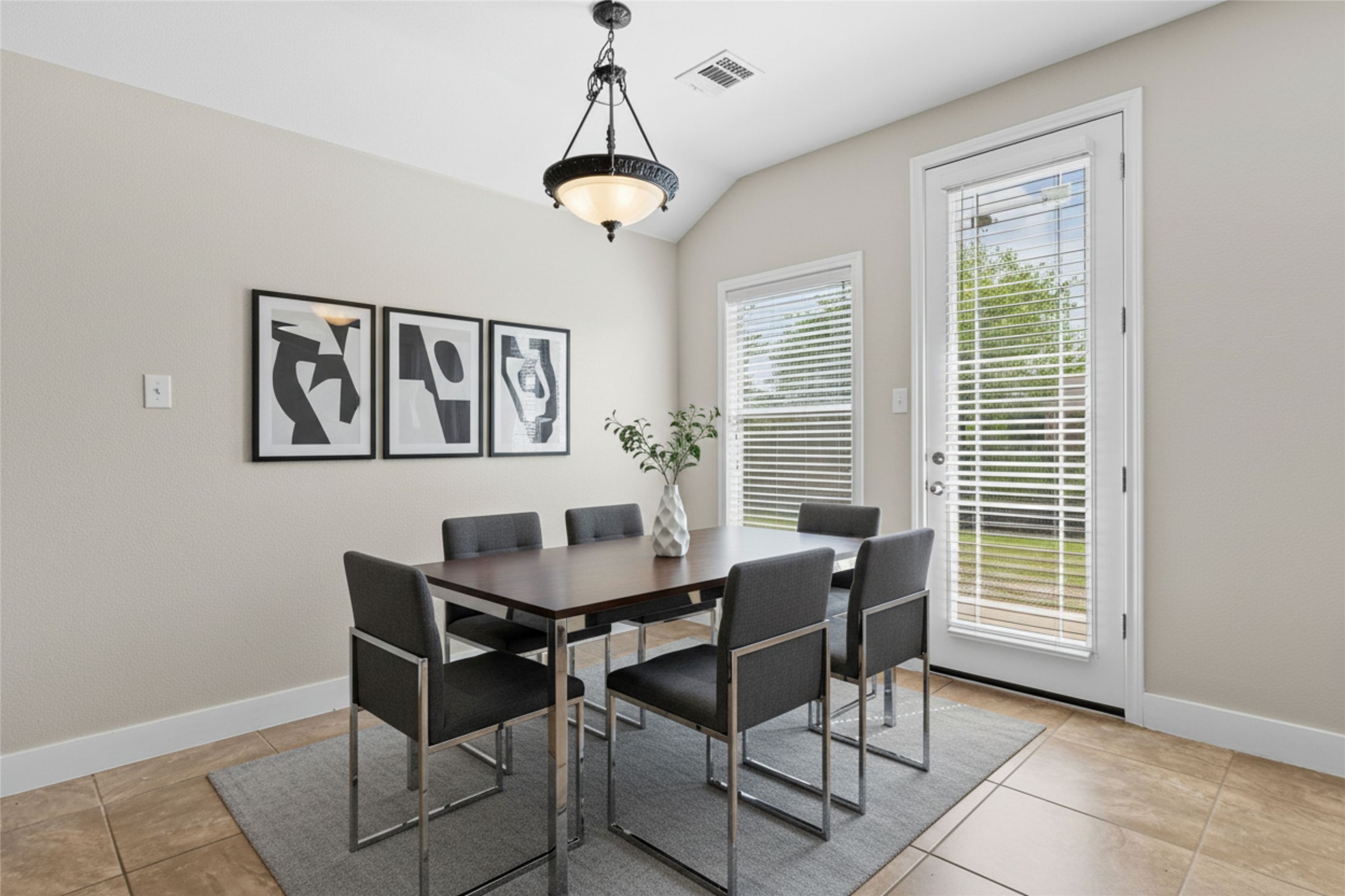 3013 Hawks Swoop Trail Pflugerville, TX 78660 - Photo 5 of 38 Staged breakfast nook off kitchen near Living Room