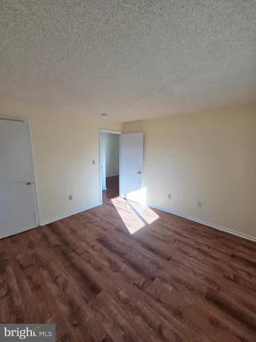 a view of small space with racks on the wall