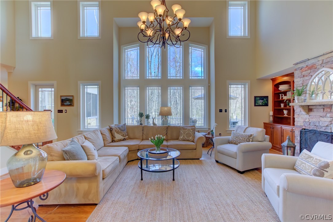 700 Meadow View Ridge Manakin-Sabot, VA 23103 - Photo 2 of 46 2 Story Family Room with Hardwood Floors