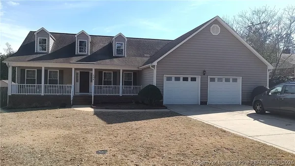 a house view with a outdoor space