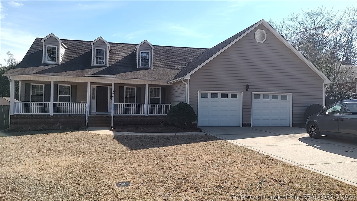 a house view with a outdoor space